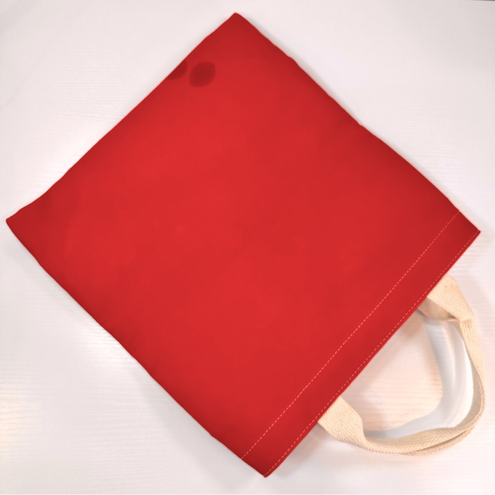 Mercedes Benz Vintage Red Canvas Tote Bag - Picture 7 of 16